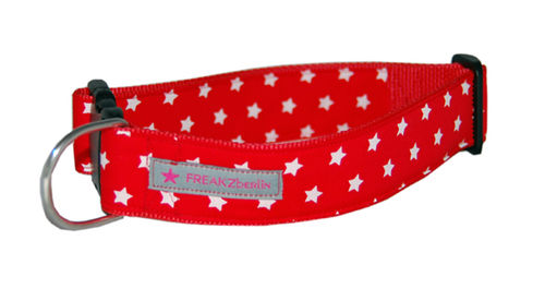 Hundehalsband Red Stars
