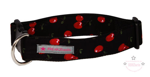 Hundehalsband Cherry Black