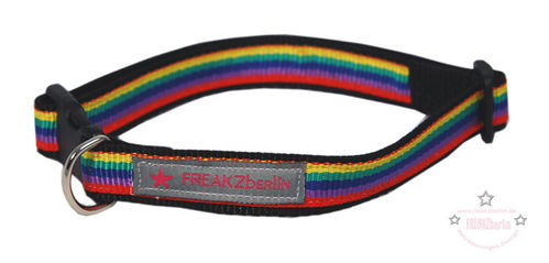 Hundehalsband Regenbogen