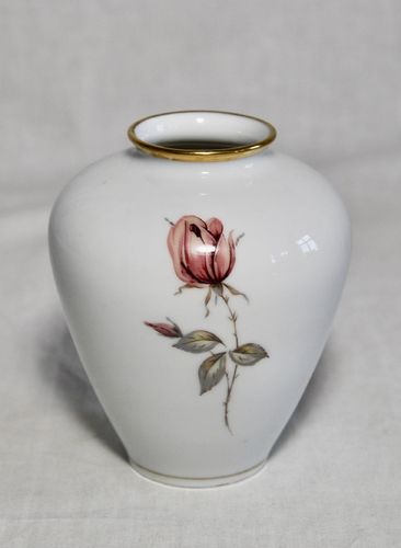 Kleine Vase Rose von KPM
